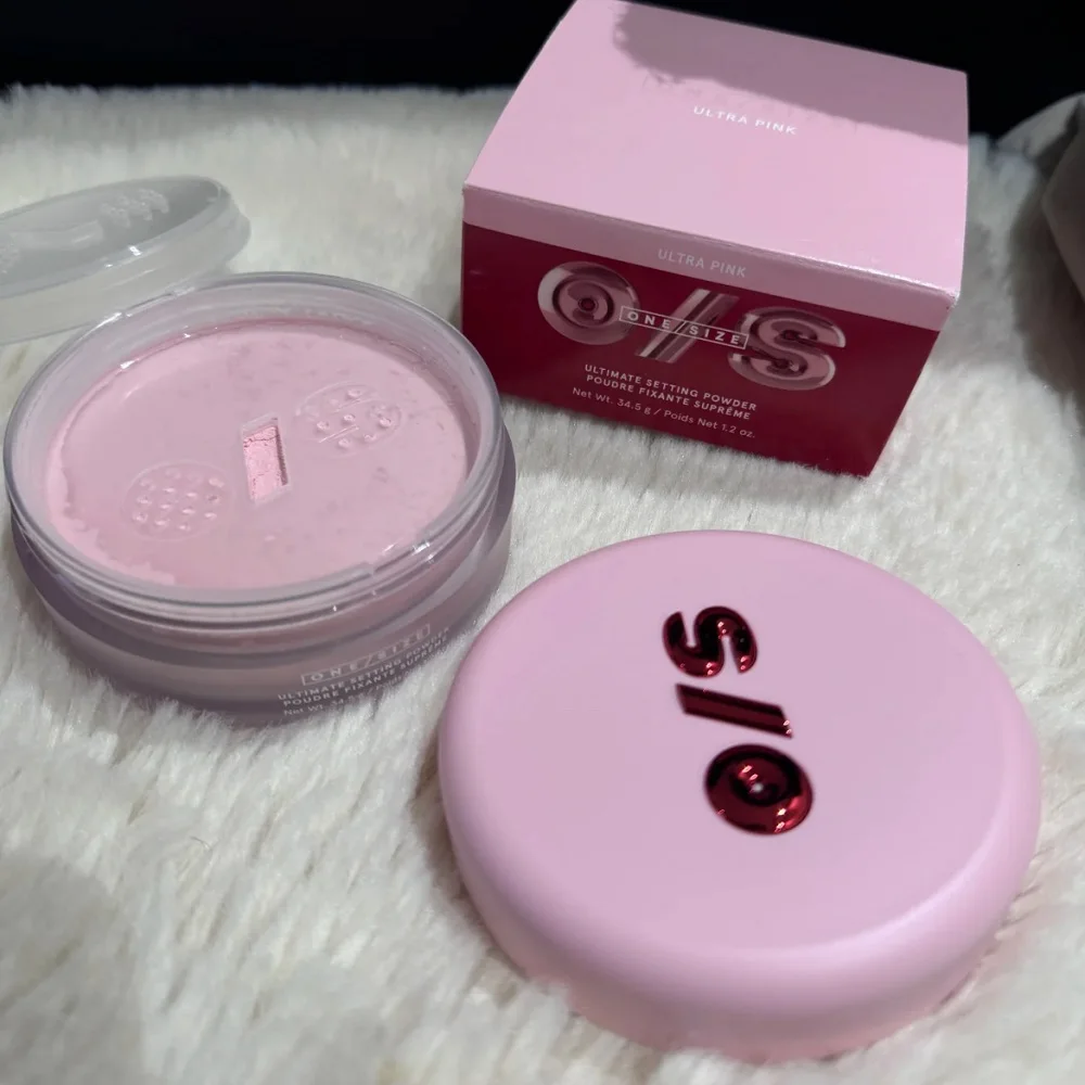 32.5g Setting Powder Lasting Matte Pink Finish Oil Control Makeup Fixation Removal Pore Modification Setting Makeup Cosmetics