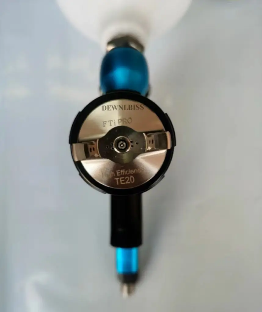 Paint 600ml Devwblss Neptune Blue Hvlp 110B 1.3mm Nozzle Professional Spray Gun Cars(Quick delivery)