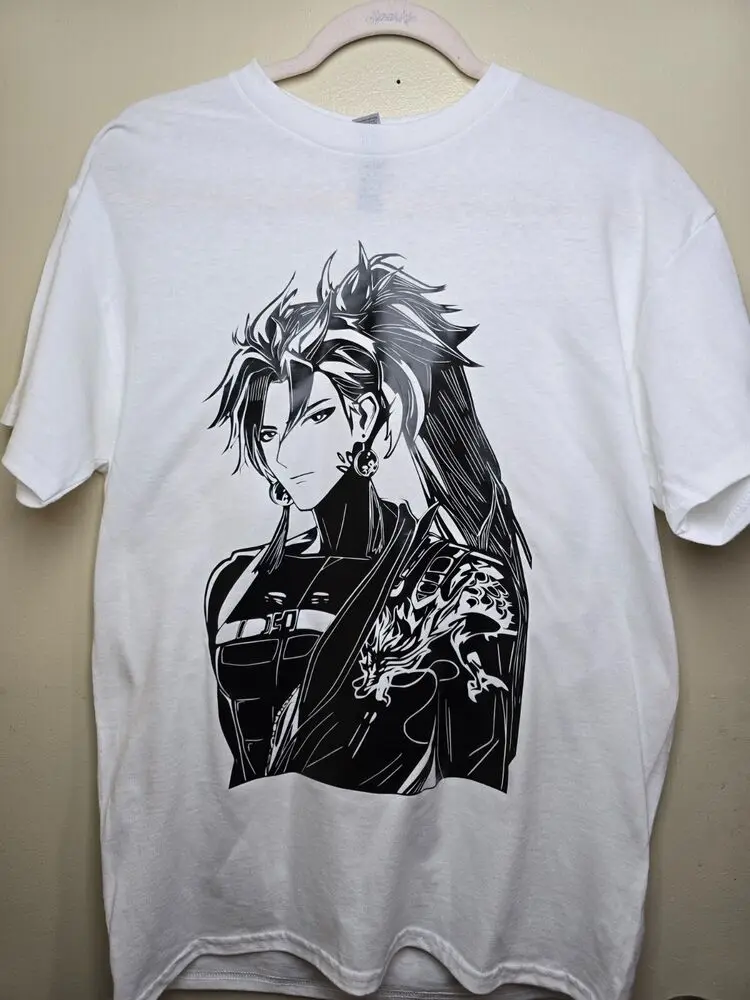 Jiyan /Wuthering Waves T-Shirt, Casual Graphic Tee for Anime Fans