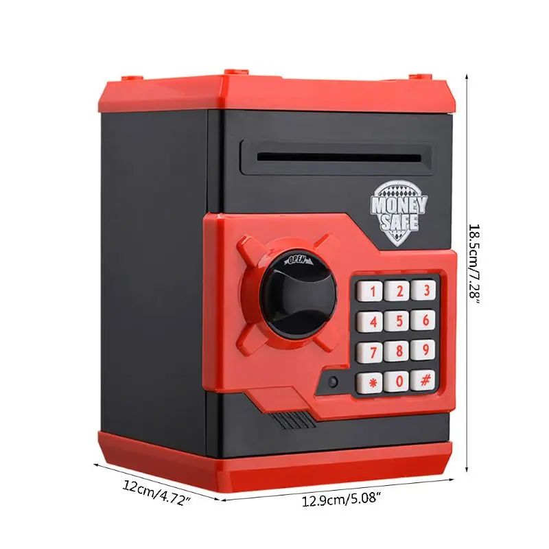 Electronic Piggy Bank for Kids, Mini ATM Coin Box, Password Lock, Great Gift Toy for Children, Drop Shipping