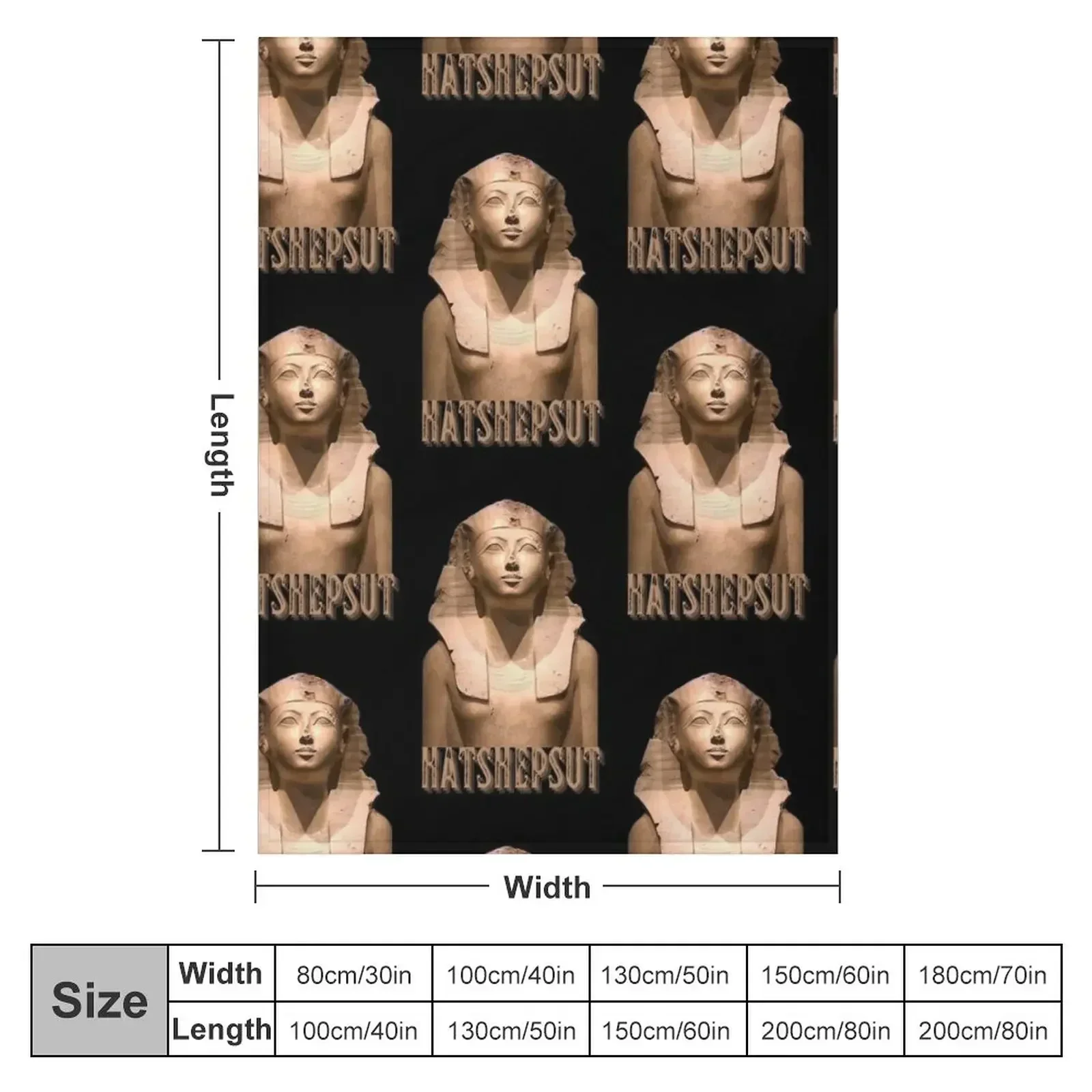 Hatshepsut Egyptian queen, ancient egypt queens Throw Blanket Giant Sofa Vintage Comforter Blankets For Sofas Large Blankets