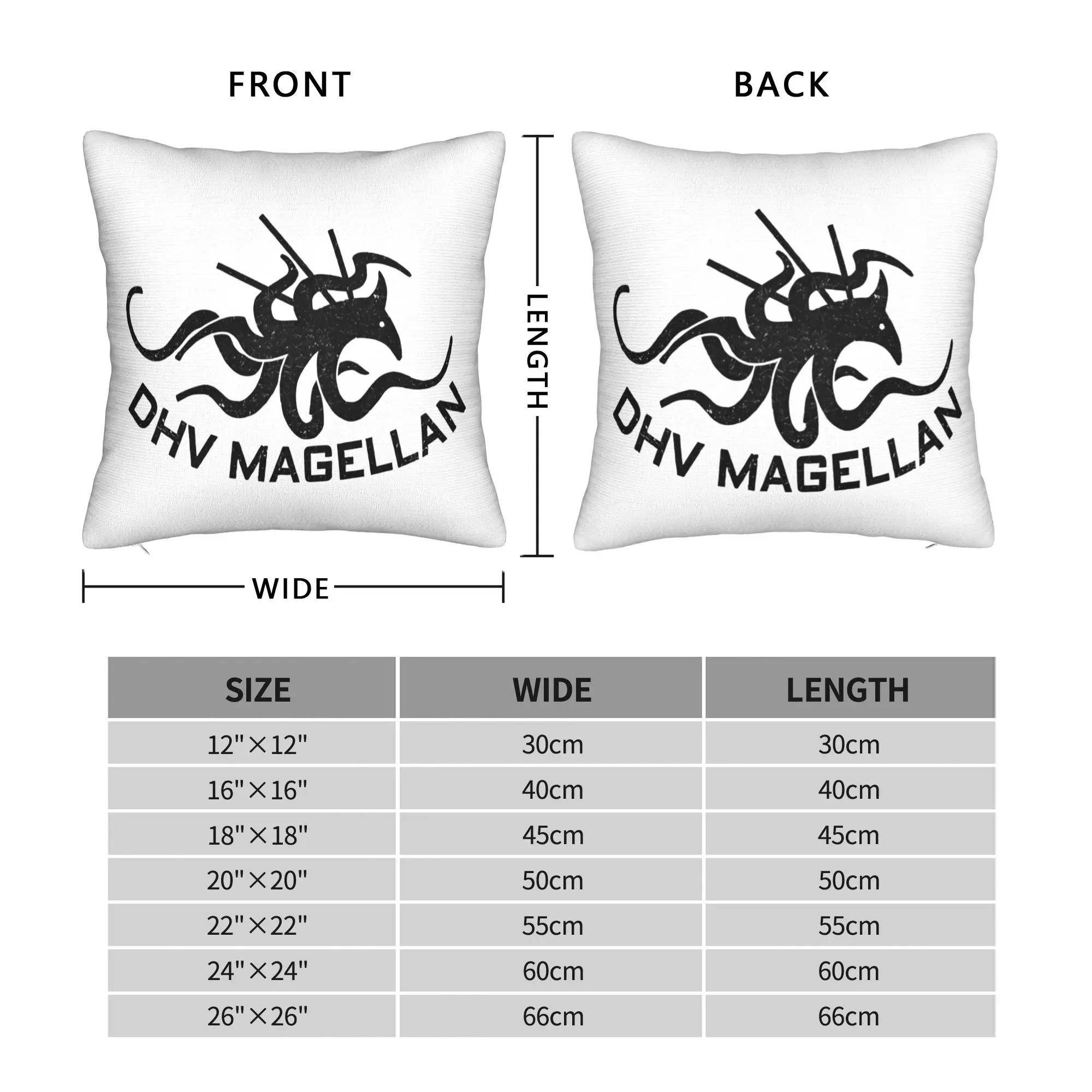 DHV MAGELLAN Crew Member Pillowcases Game on The Beach Kawaii Pillow Case For Sofa Couch Bed Living Room Soft Pillow Cover