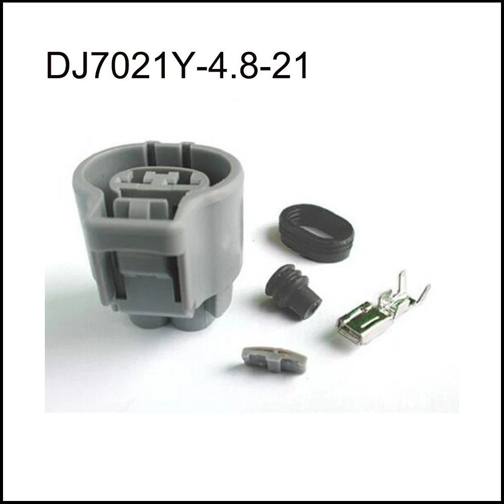 Conector Impermeável do Fio do Carro Cabo do Chicote Plugue Automotivo Incluem Terminais Selo Pin Dj7021y4.811 21 100set