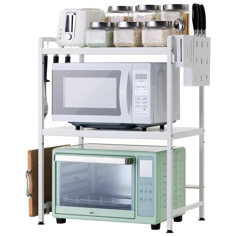 Retractable Kitchen Shelves Microwave Oven Shelves