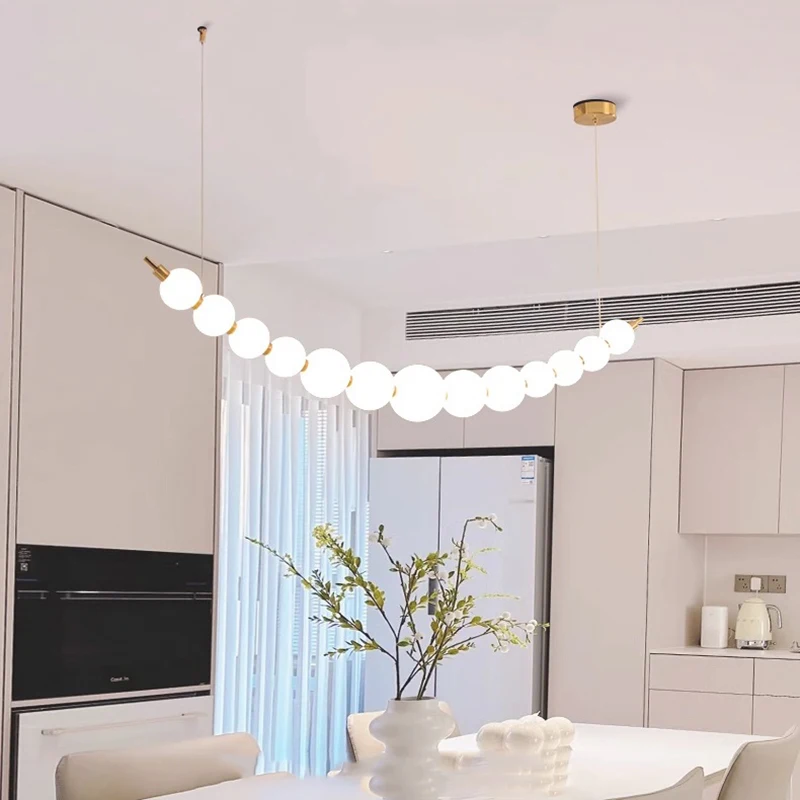 Modern LED Chandeliers para Home Decor, Luzes penduradas, Sala de estar, Sala de jantar, Iluminação interior