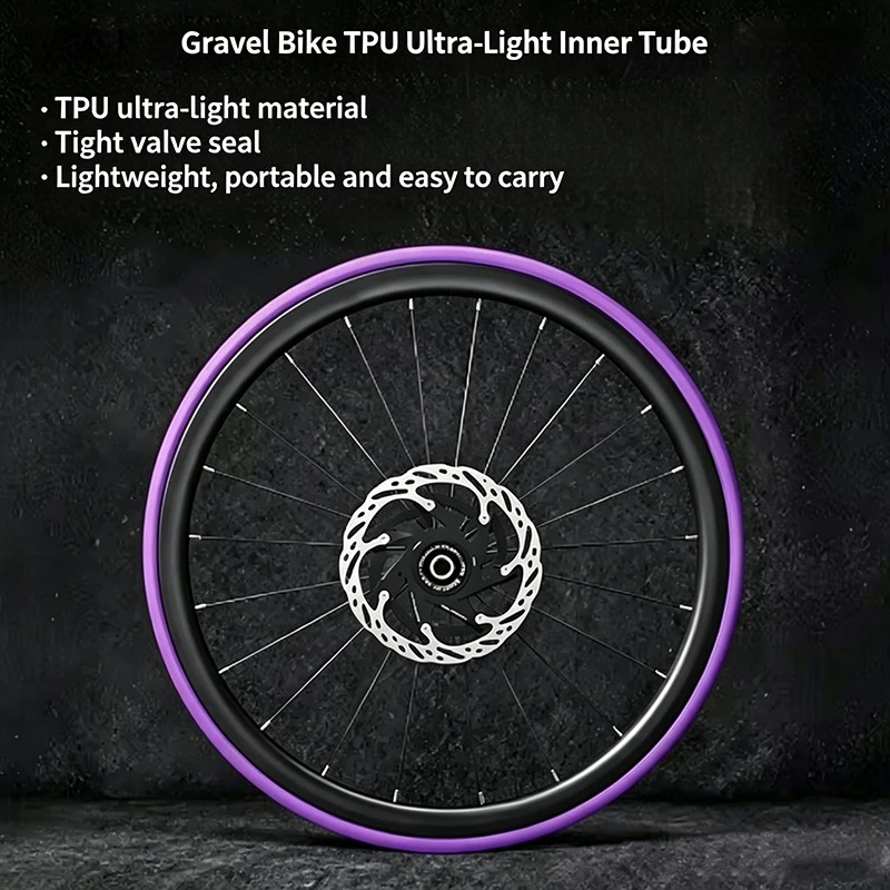 OFFBONDAGE 2pcs Gravel Bike Inner Tube Ultralight 45g 700C X 32c 35c 37c 40c 47c Bicycle TPU French Valve 45/65mm MTB29 Road view 6