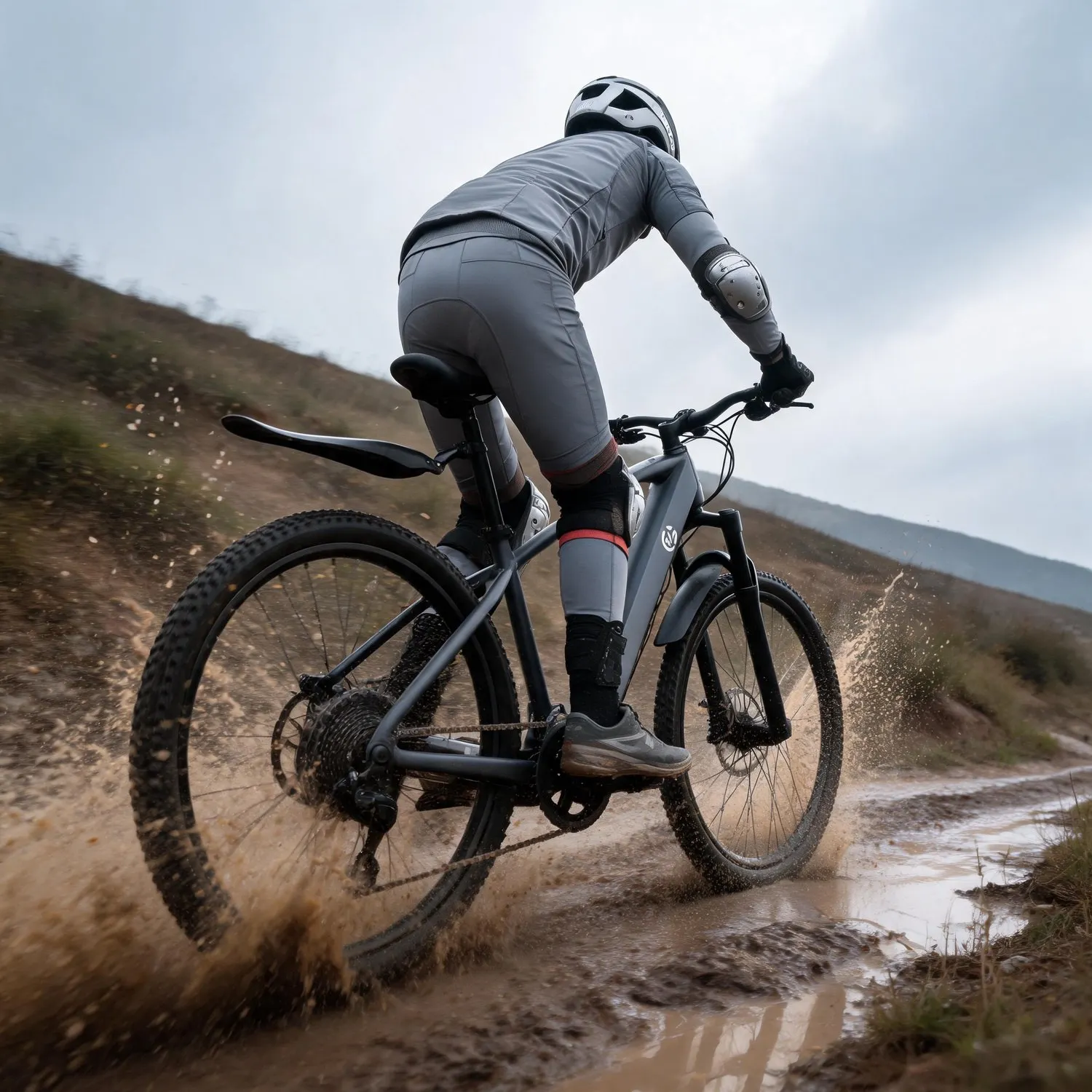 Daily Urban Commuting 26 Inch Off Road Electric Bike 500W Brushless Motor Max 44 Miles Long Range Top Speed 20MPH 30° Climbing Capacity Pedal Assist Mode 7-Speed Gear Lockable Battery, Birthday Gift US Warehouse Free Shipping