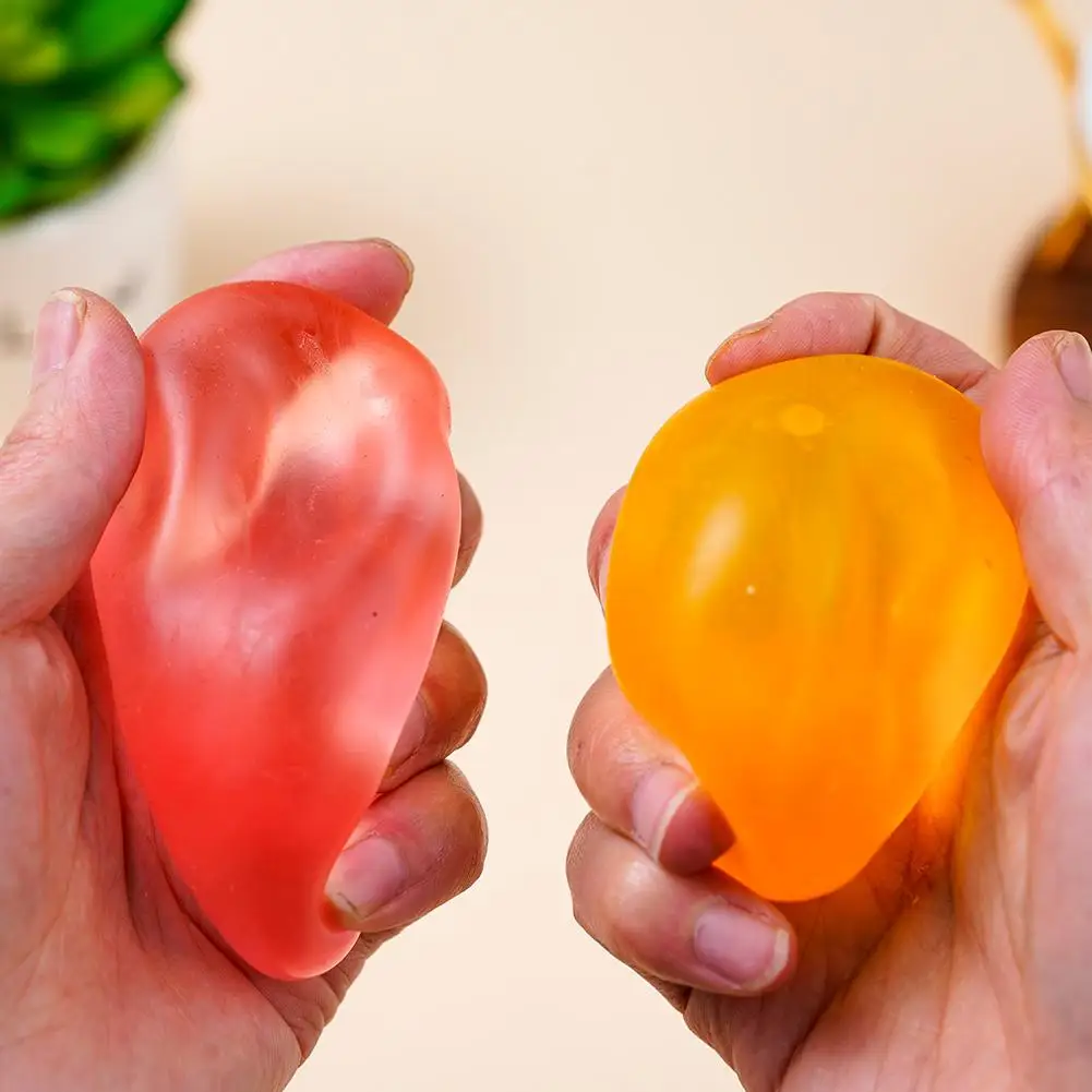 Maltose Squishy Spielzeug Anti-Stress Sensorisches Fidget-Spielzeug Weiches Simuliertes Transparentes Blaues Maltose Langsam Zurückfederndes Entspannungsspielzeug