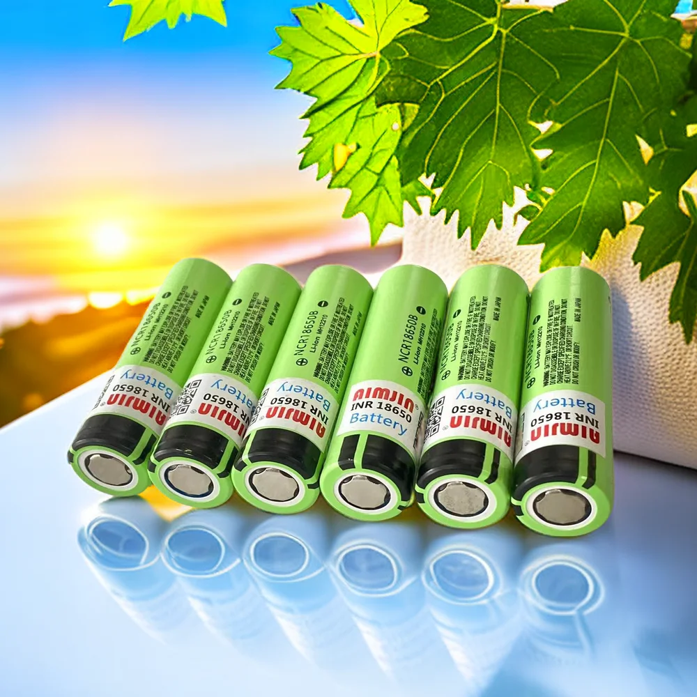 Original High Capacity NCR 18650B 3.7V 3400mAh 18650 Flat Head High Current Rechargeable Lithium Battery
