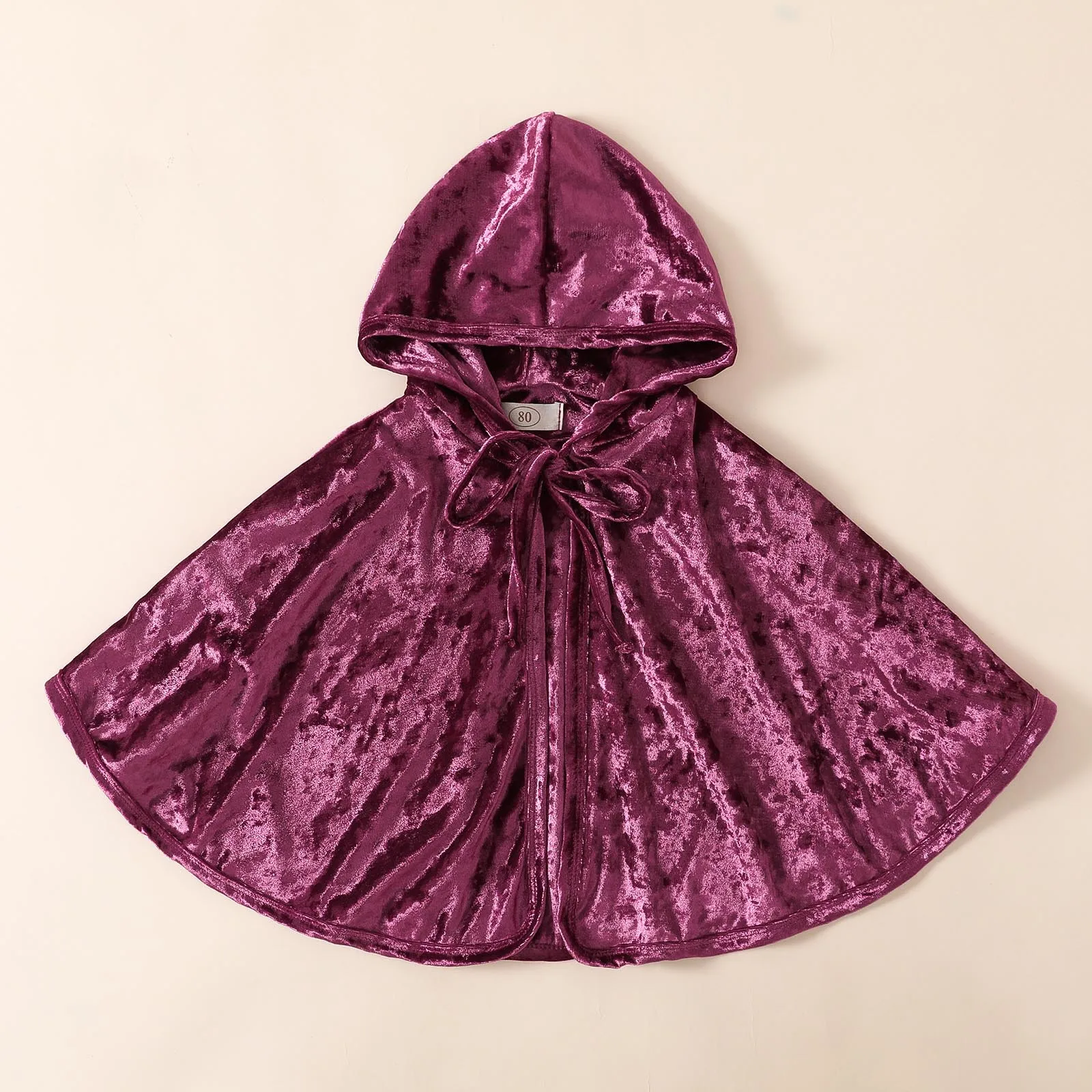 

Halloween Adult Kids Witch Velvet Cloak Cape Hooded Cosplay Costume Death Cloak Carnival Party Halloween Kids Cosplay Costume