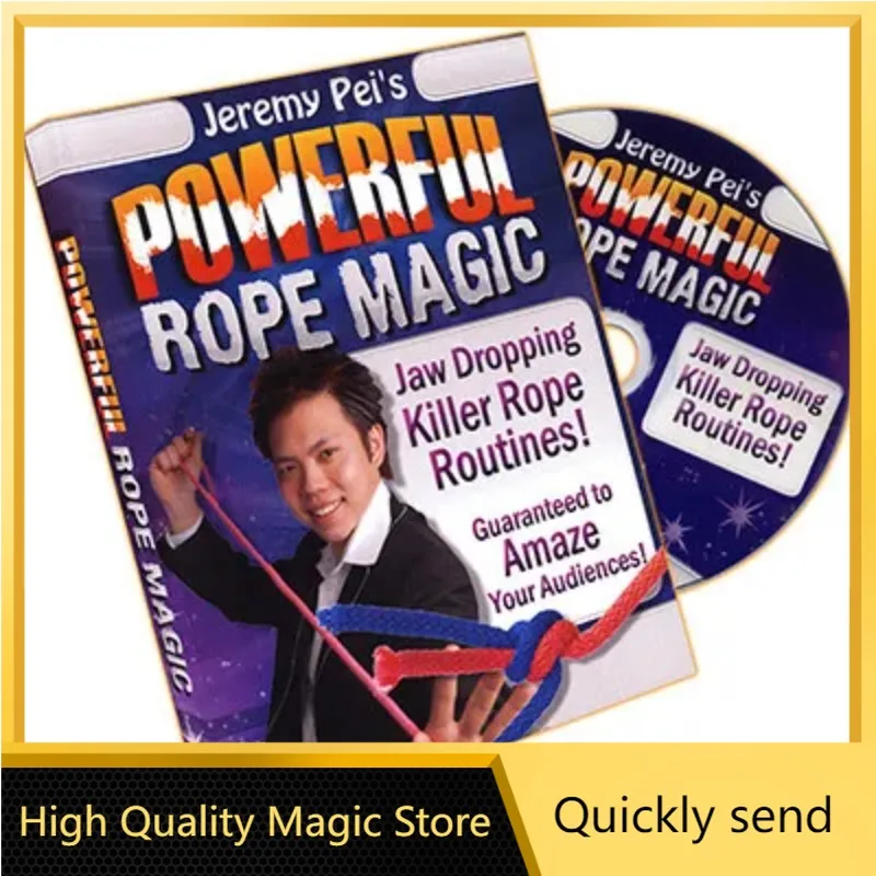 

Powerful Rope Magic by Jeremy Pei Magic tricks ( High Quality Magic Store Download ）