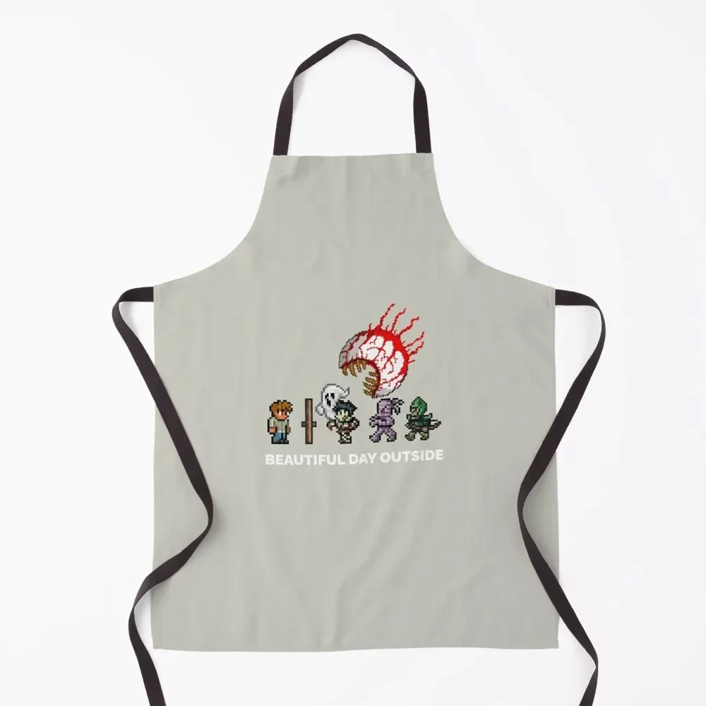 

Funny Terraria Design Apron christmas kitchen cloths carpenter Apron
