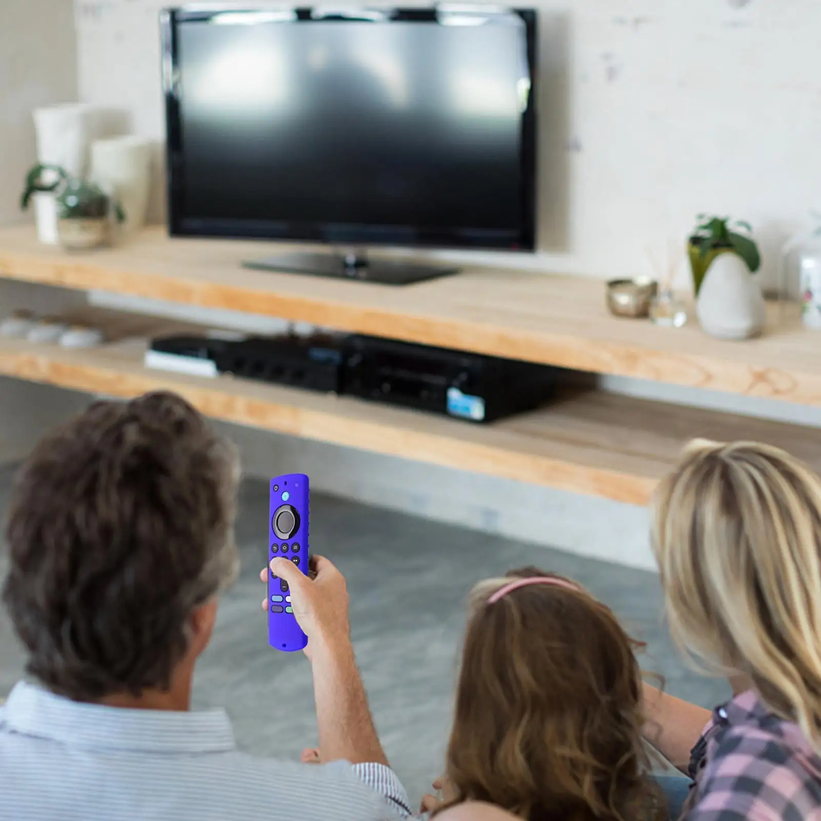 

Для совершенно новых Amazons Fire TV Stick 4K пульт дистанционного управления силиконовый чехол с защитой от падения пылезащитный противоударный чехол для кожи против падения