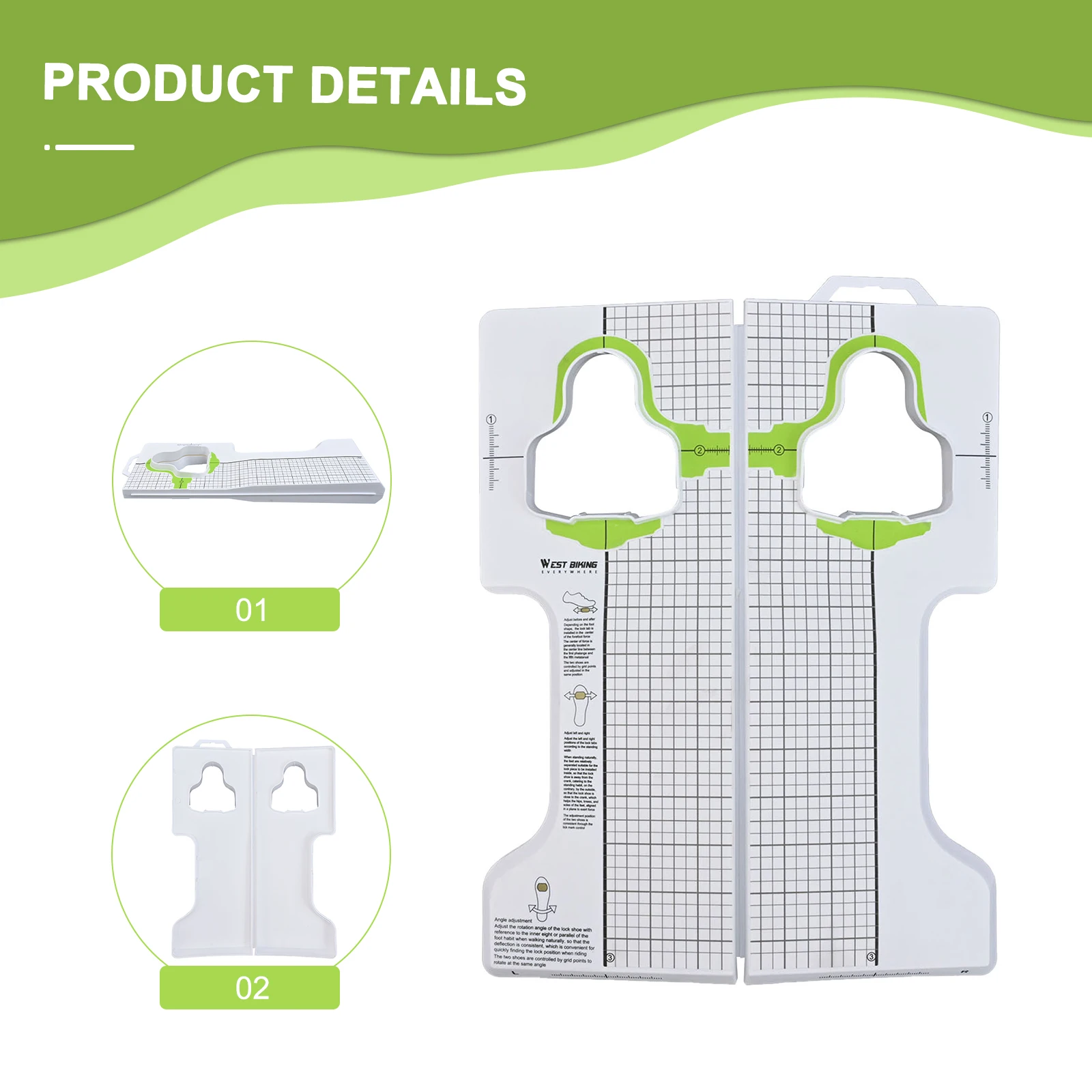 Clip Adjuster Adjustment Tool Back Bicycle Pedal Cleat Easy Adjustment Left Polypropylene Right Cycling Posture Adjustment