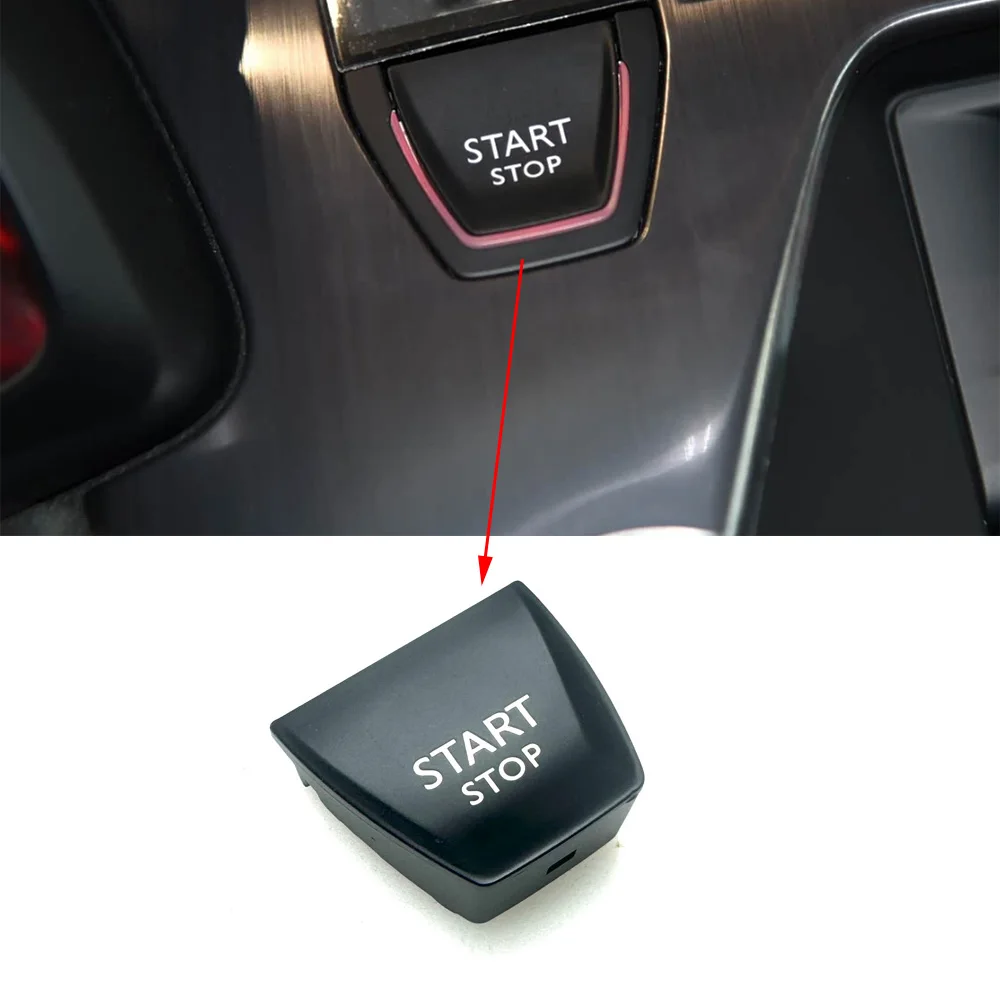 98008409ZD Fit For Citroen DS5 2011-2022 Automotive Engine Start Stop Push Button Ignition Control Switch Button