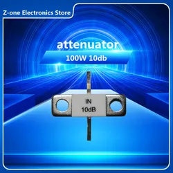 100w 10dB Attenuator ATTENUATORS FLANGED 100watts 10dB DC-3GHz 50ohms BeO Full Flange 50OHM DC-3.0Ghz LOW VSWR High Power