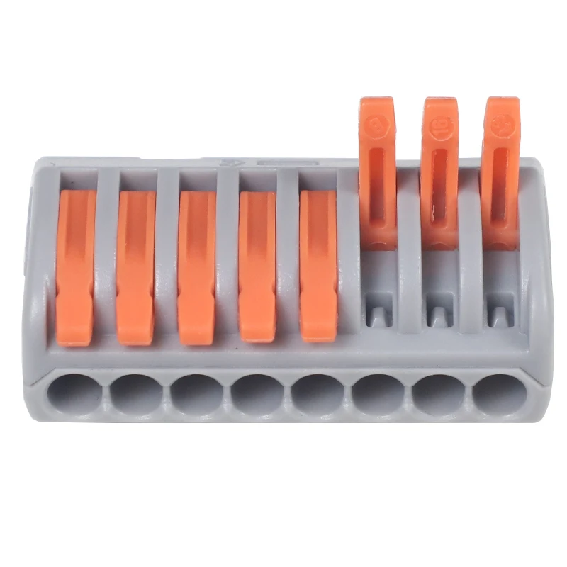 10 stks Quick Terminal Connector FM-212/213/214 Harde en Zachte Draad Parallelle Connector Connector Druk op De Draad Terminal PCT - afbeelding 2