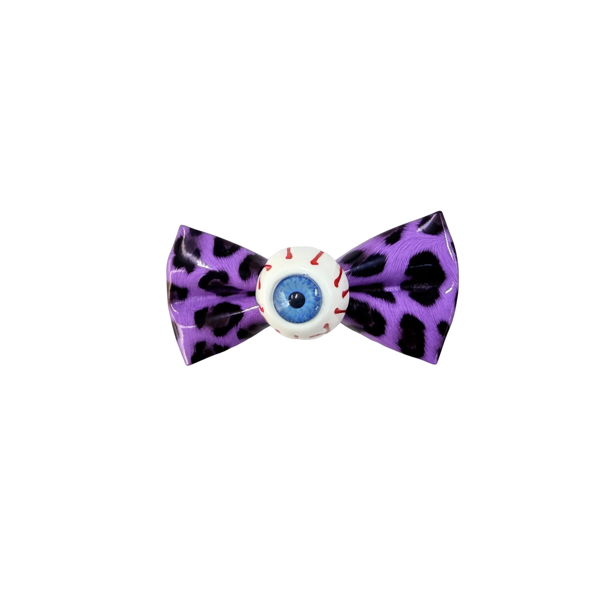Colorful Leopard Bow Hair Clip, Creative Cosplay Accessory