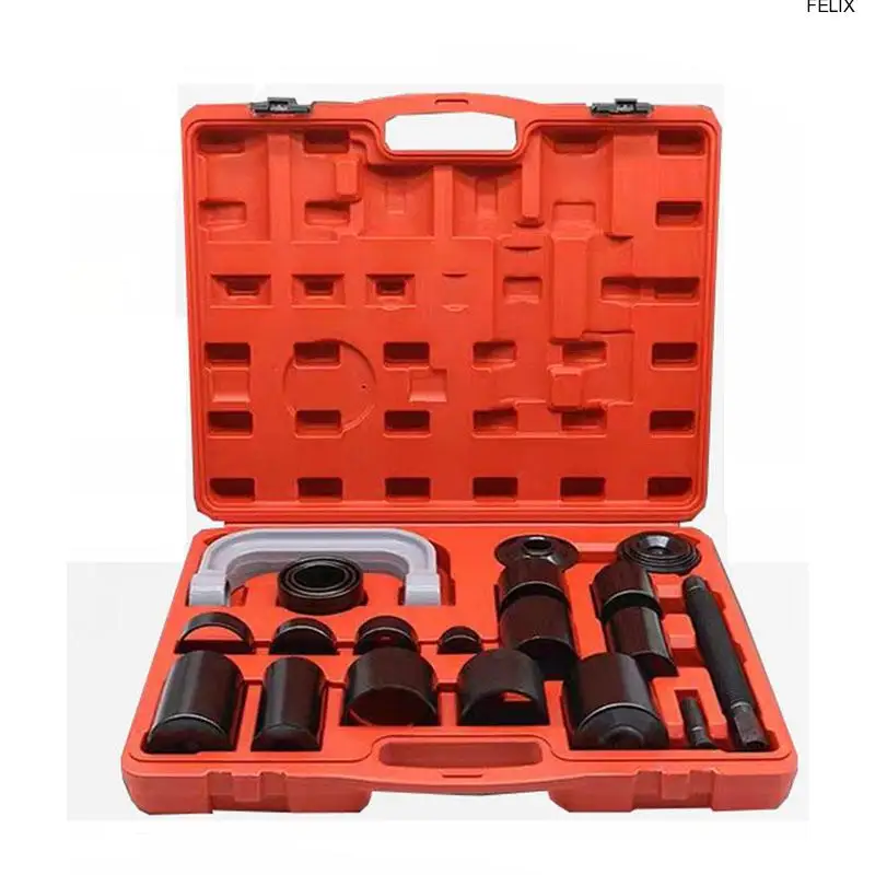 

21PCS Universal cross joint extractor 21-piece set of C-shaped ball head puller Whole car series hem arm ball head extractor