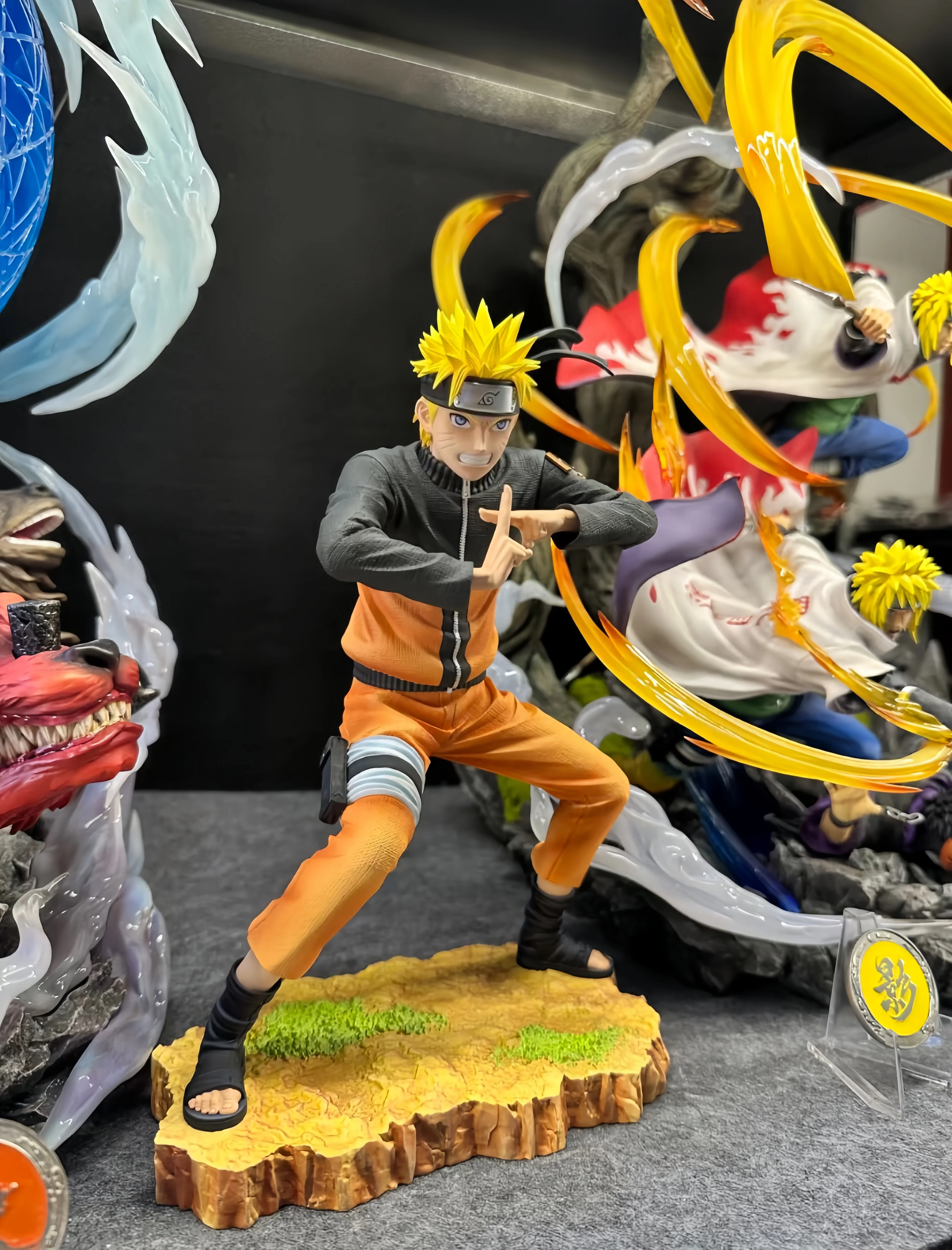 25 cm Actionfigur – Uzumaki PVC-Modell Statue Anime Schreibtischdekoration Sammlung Spielzeug Geschenk zum Geburtstag