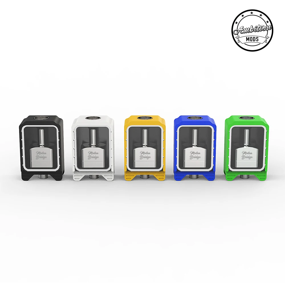 Ambition Mods Boro TANK สำหรับ BB MOD billet Box วัสดุ POM หนึ่ง Jenna Mobb rba Bridge atomizers Atom vwm dope