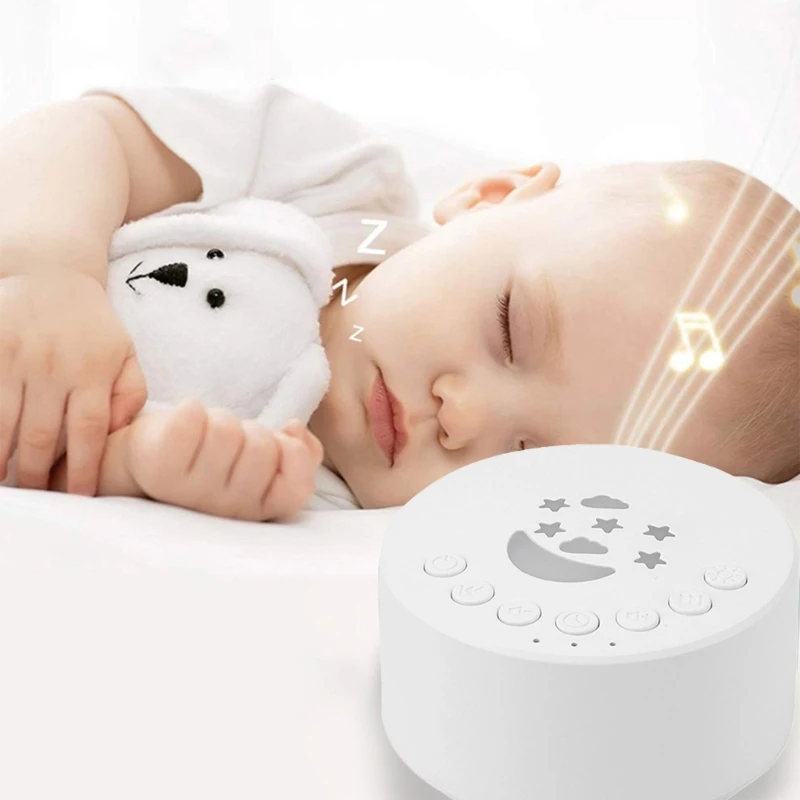 Sound Machine White Noise Machine with Night-Light for Sleeping- Sound Machine