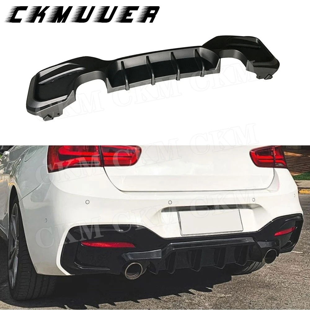 

CKMUUER задний спойлер-диффузор для BMW 1 серии M Sport F20 F21 M135i M140i 2017 2018 задний диффузор из АБС-пластика