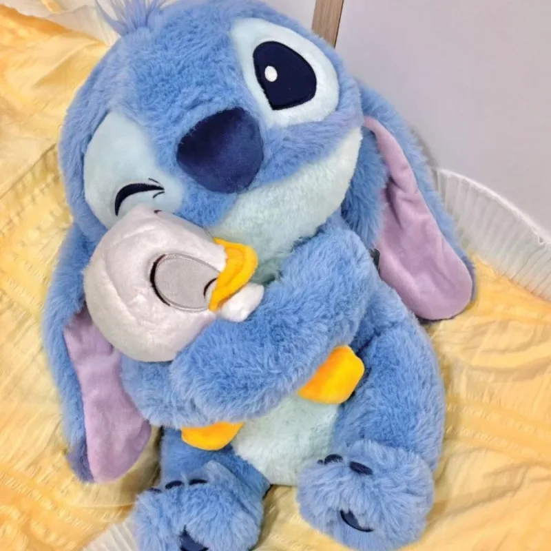 Disney 25 cm Lilo Und Stitch Plüsch Spielzeug Anime Plushie Stich Puppen Kawaii Donald Duck Ornamente Gefüllte Geschenk Kinder Weihnachten geschenk
