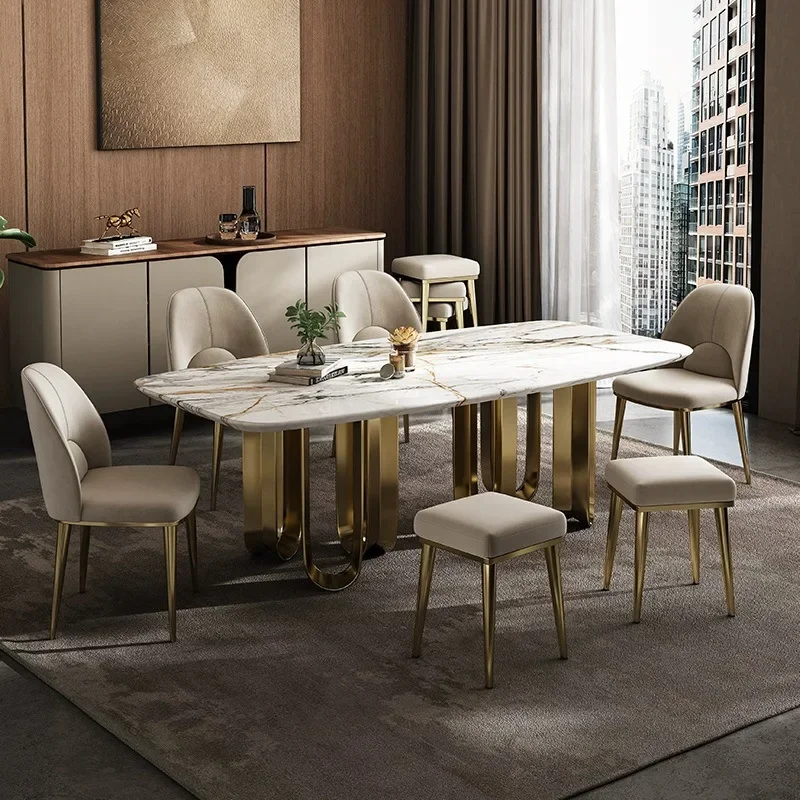 DSA stackable stools, spare stools for home, light luxury square slabs, dining table chairs, modern minimalist dining chairs,