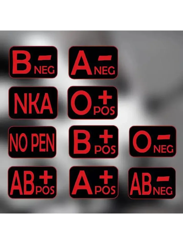 AliExpress NONE Blood Type Medical Alert Waterproof Vinyl Sticker For Motorcycle Helmet Car Decal
