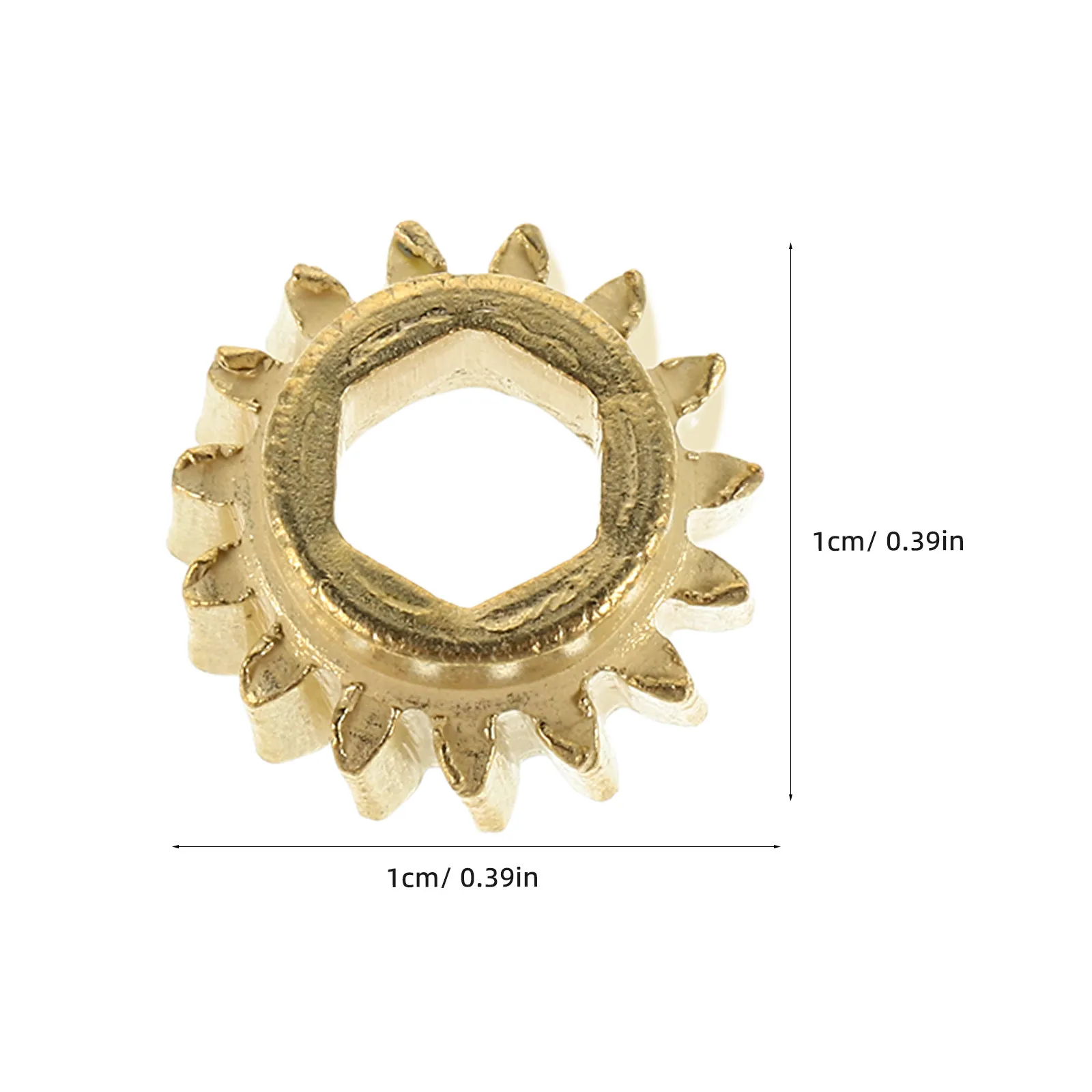 Guitar Tuning Peg Gears 12Pcs 15 Tooth Hexagonal Metal Tuners for Acoustic Electric Guitar Replacement