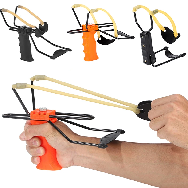 Adults Wrist Slingshots Powerful Catapult Professional Slings Shots for Outdoor Hunting Shooting Training