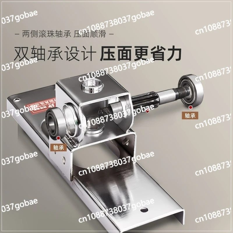 

Машина для производства лапши, машина для домашнего использования, ручная машина для производства теста, многофункциональная машина из нержавеющей стали