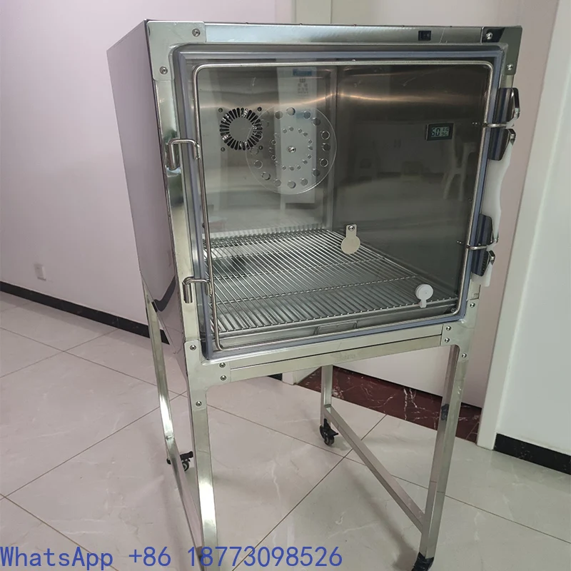 Pet Oxygen Box 304 Stainless Steel Oxygen Cage for Dogs and Cats, Pet Store Atomization Box