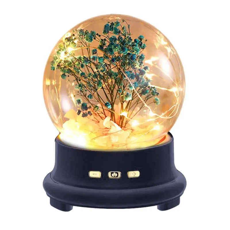 

Eternal Flower Wireless Speaker Eternal Flowers Rose Musical Box Ball Light Show Wireless Speaker Speakers Ornament Light Up For
