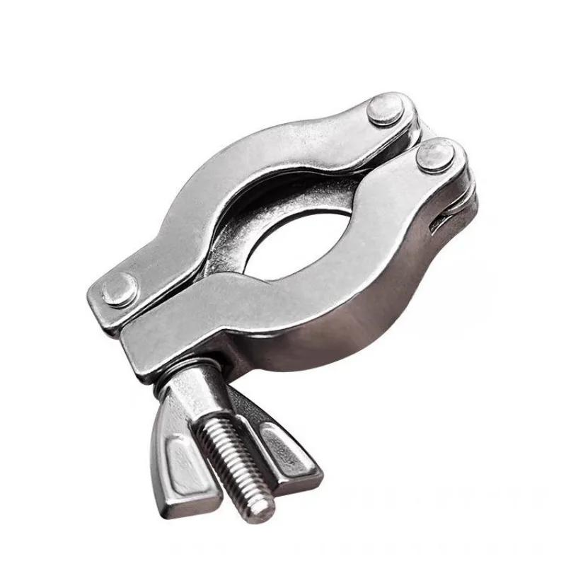 KF10 KF16 KF25 KF40 KF50 304 Stainless Steel KF Vacuum Clamp Bracket Support FKM O-Ring Ring Gasket