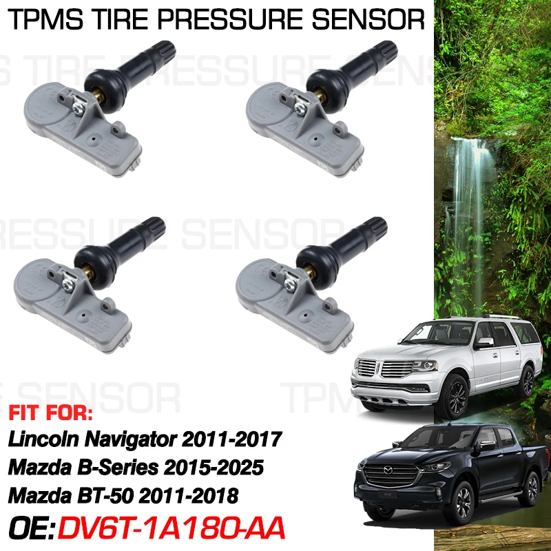 

For Lincoln Navigator 2011-2017 Mazda B-Series 2015-2025 Mazda BT-50 BT 50 2011-2018 433MHz Tire Pressure Monitor DV6T-1A180-AA