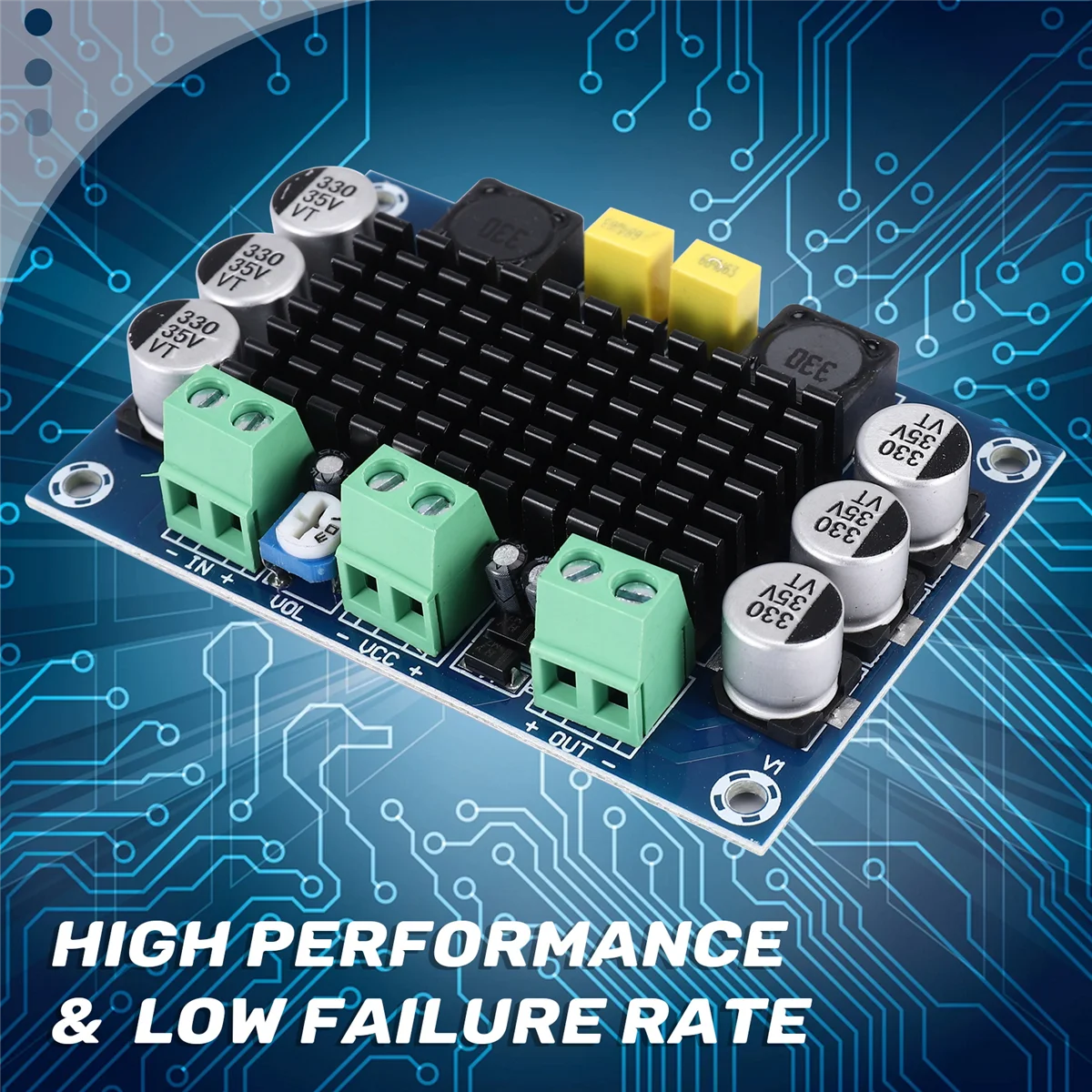 A51I DC 12V-24V TPA3116 D2 100W Mono Channel Scheda amplificatore di potenza audio digitale per auto