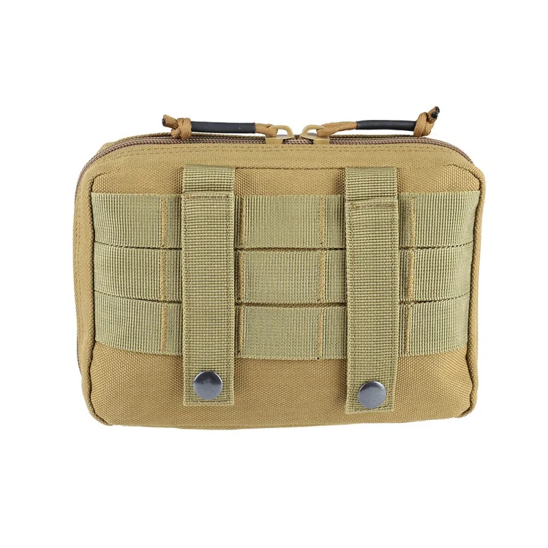 Outdoor Molle System Tactical Pouch Bag 1000D Nylon Emergency Pouch Outdoor Traveling Camping Hunting Waist Pack EDC Tools Bags