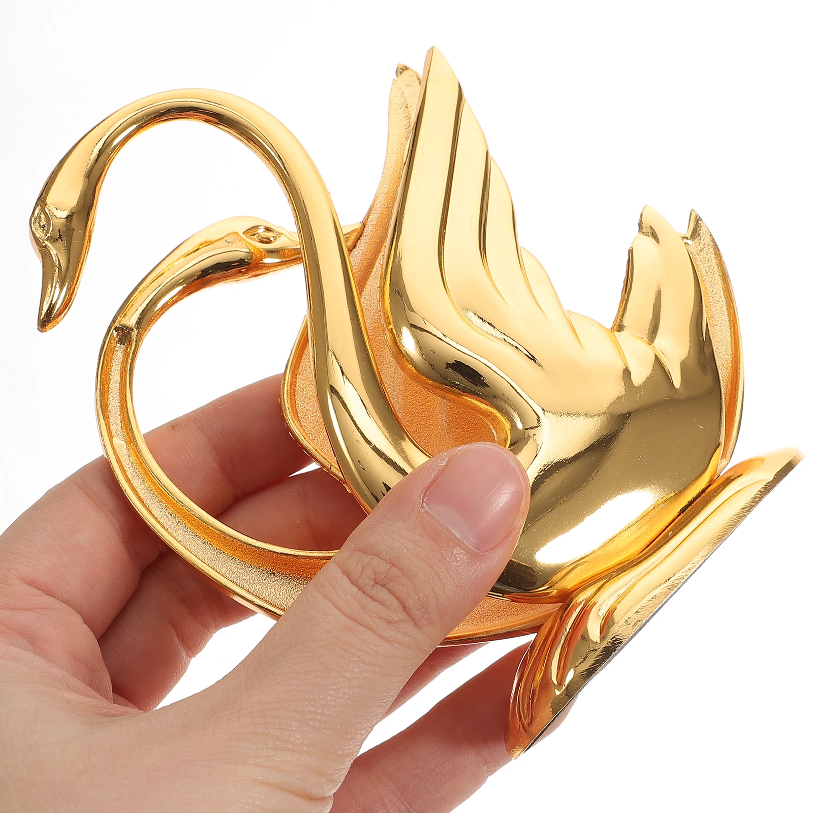 

Creative Swan Shape Metal Napkin Holder Zinc Alloy Tissue Storage Rack for Table Party Home Bathroom Dinner Paper