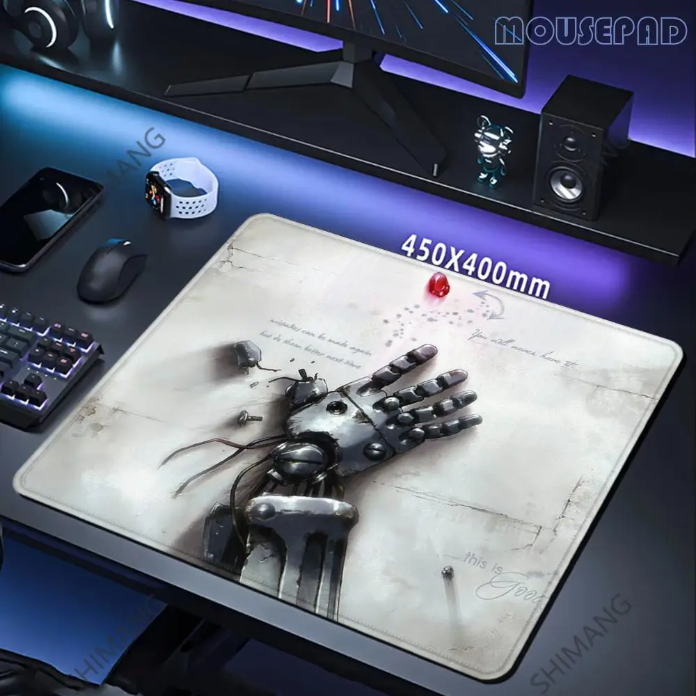 

F-Fullmetal A-Alchemistes Mouse Pad E-sports players mause pads Game Keyboard Pad Gamer Desktop Mat Deskmat Keyboard Accessories