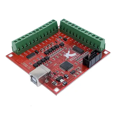 브레이크아웃 보드 CNC USB MACH3 100Khz 4 축 인터페이스 드라이버 모션 컨트롤러 드라이버 보드