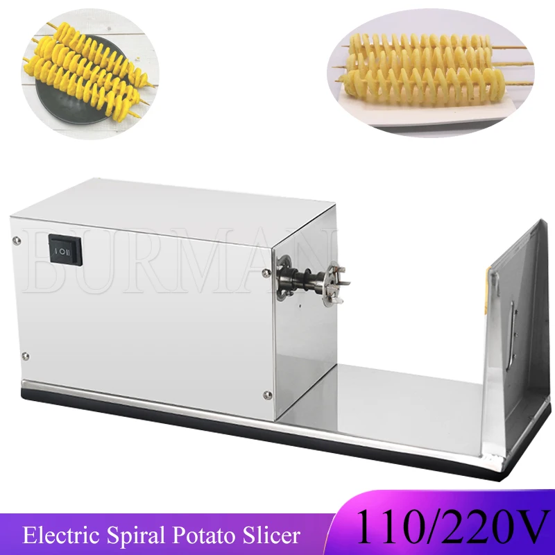 

Electric Spiral Potato Slicer Manual Stretching High Efficiency Tower Machine