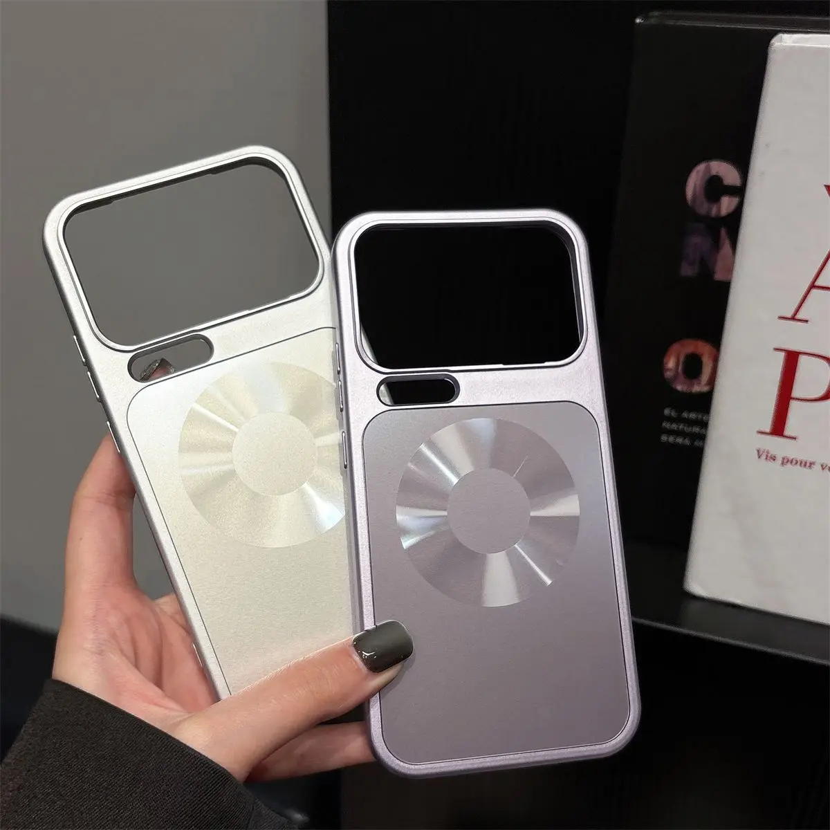 

Luxury Matte Hard Case For Xiaomi 17 Pro Max Magnetic Ring Shockproof Cover Minimalist Star Ring Back Shell For Xiaomi 17 Pro