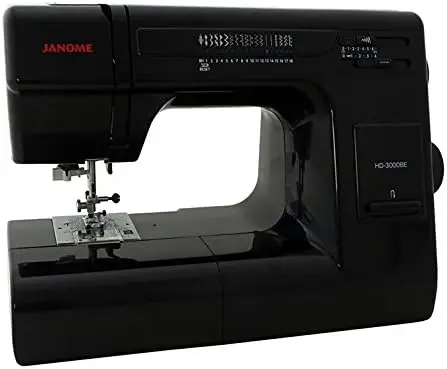 

Janome Heavy Duty HD-3000 Black Edition Sewing Machine with Bonus 6 Piece Quilting Kit