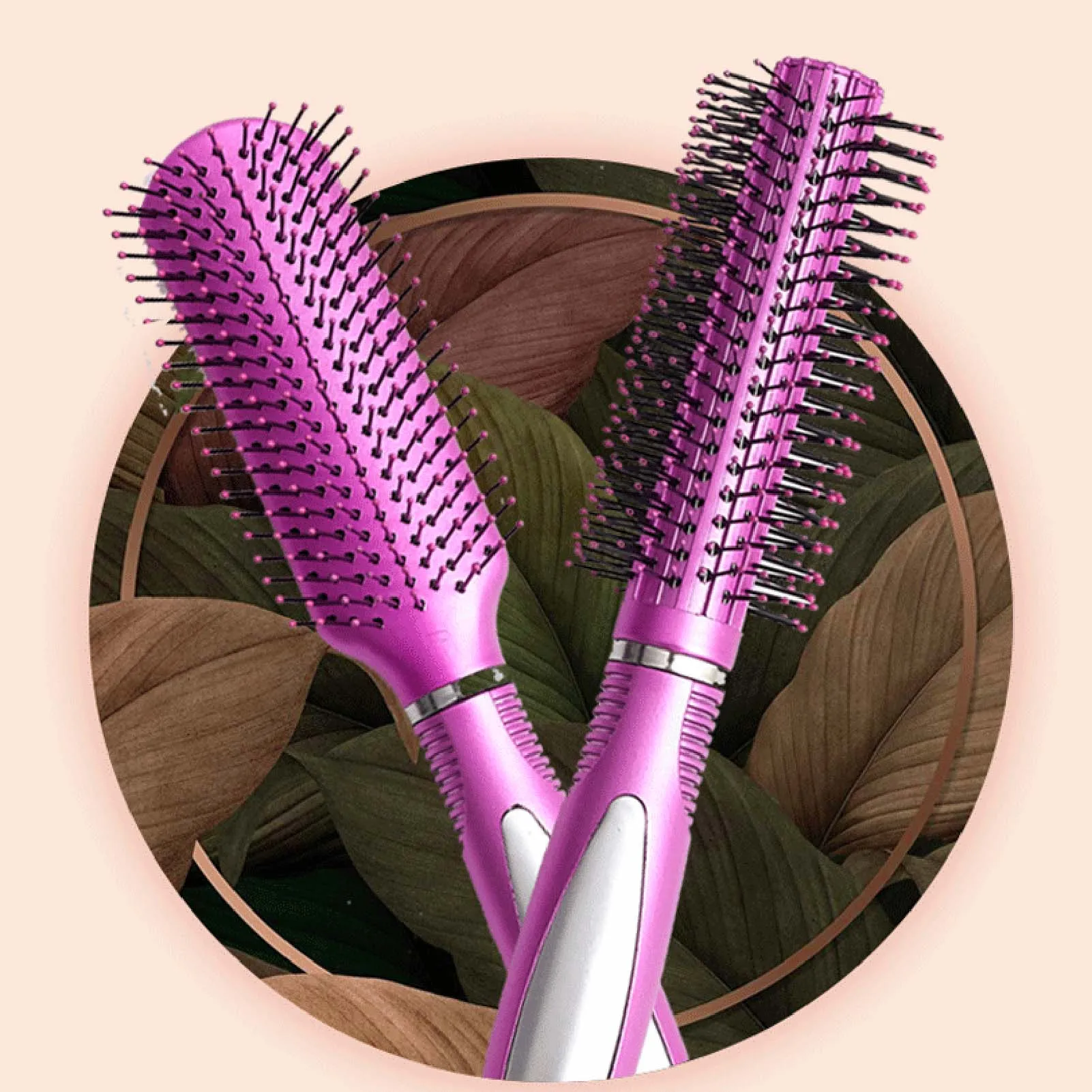 Household Hair Brush Practical Hairdressing Comb For Women Men