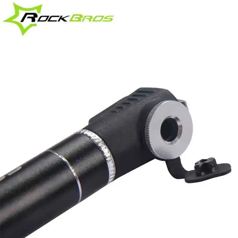 ROCKBROS Road Bicycle Pump Mini Portable Light Aluminum Alloy Bike Air Pump 16 cm 2 Styles Mountain Bike Cycling Accessories