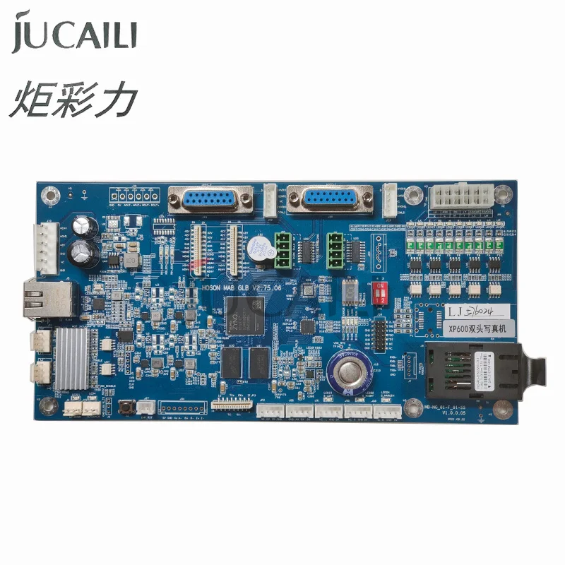 Imagem -06 - Jucaili-duplo Cabeça Mangueira Board Kit Adequado para Epson Dx5 Xp600 4720 I3200 I1600 para Eco Solvente Impressora uv Versão Rede