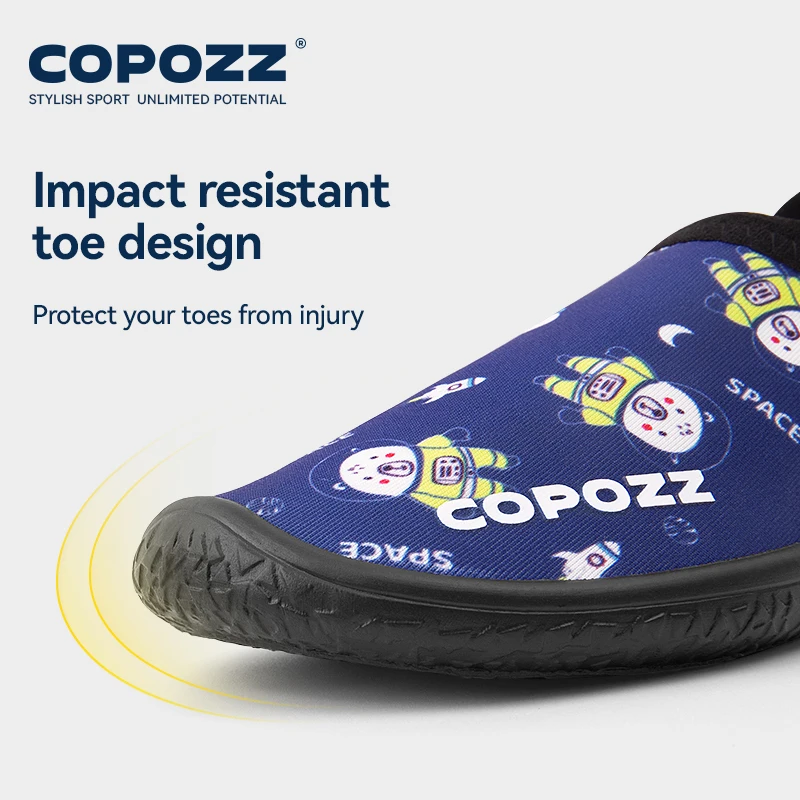 COPOZZ-Chaussures de plage à séchage rapide pour enfants, chaussons souples d\'intérieur pour garçons et filles