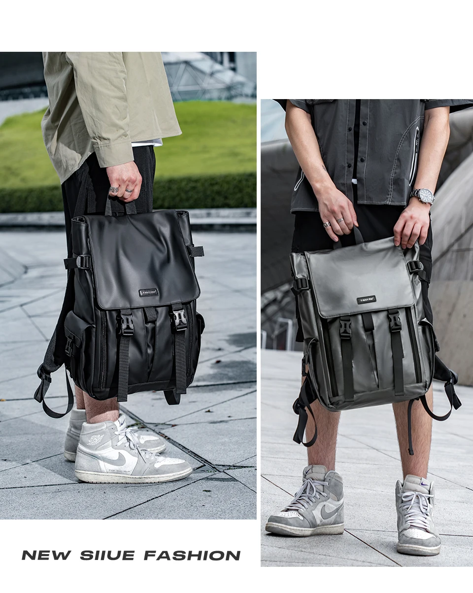 Tigernu Herren Rucksack Jugend Schulrucksäcke Mode Kabinenrucksack für Männer 15,6 Zoll Laptop Rucksäcke Reise Mochilas Rucksack – Detail 15